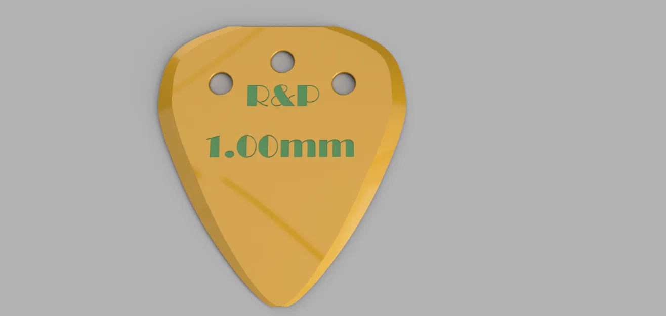 Miếng gảy guitar profiled kiểu dáng Fender - Image 2