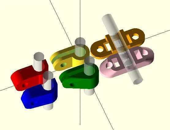 Kẹp dây cáp hoặc ống (Parametric) - Image 2