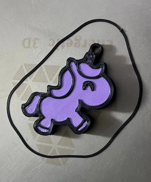 Móc khóa Kỳ Lân (LLAVERO UNICORNIO / UNICORN KEYCHAIN) - Image 2