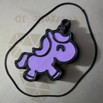 Móc khóa Kỳ Lân (LLAVERO UNICORNIO / UNICORN KEYCHAIN)
