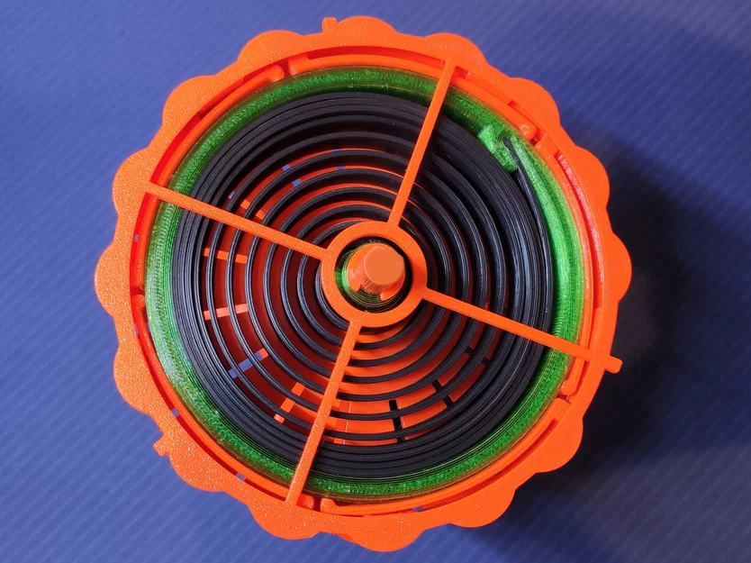 Lò xo tái sử dụng cho giá đỡ cuộn nhựa 3D (Universal Rewind Spool Holder) - Image 1