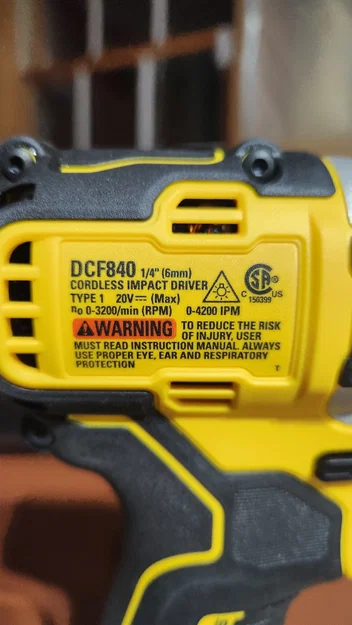 Giá treo tường cho DeWalt 20V DCF840 Impact Driver - Image 8