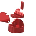 Hộp Puzzle Hình Trái Tim (Heart Puzzle Box) - Thumbnail 2