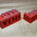 I Love YOU. Bạn và tôi cắt từ chữ Love - Thumbnail 3