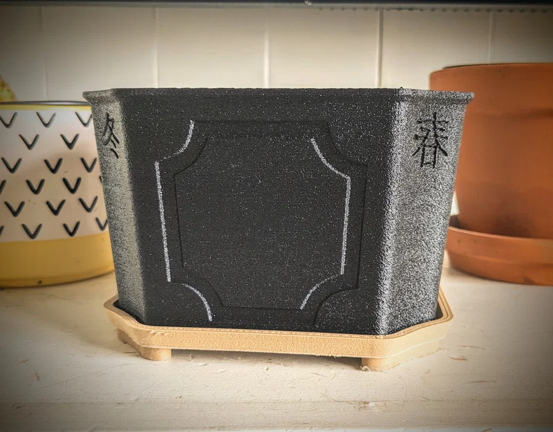 Chậu Bonsai 4 Mùa (Bonsai pot 4 season) - Image 1