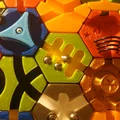 Mảnh ghép 6 lỗ (6 holes tile) cho trò chơi board game Hextraction - Thumbnail 1