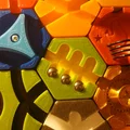 Mảnh ghép 6 lỗ (6 holes tile) cho trò chơi board game Hextraction - Thumbnail 2