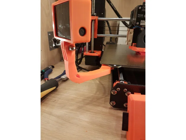 Ngàm gắn GoPro cho Prusa MK3 (Prusa MK3 GoPro Mount) - Image 3