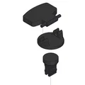 Tay nắm thay thế cho tủ điện Hager 90SL FZ505 (FZ505) – Handle - Thumbnail 5