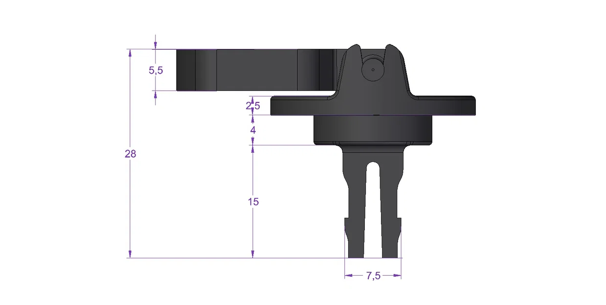 Tay nắm thay thế cho tủ điện Hager 90SL FZ505 (FZ505) – Handle - Image 8