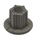 Nút bịt luồn dây Starlink qua tường (Wall Grommet) in 3D - Thumbnail 1