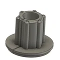 Nút bịt luồn dây Starlink qua tường (Wall Grommet) in 3D - Thumbnail 2