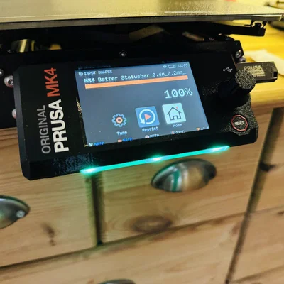 Prusa MK4/XL Better LED Status Bar – Thanh dẫn sáng hiển thị LED