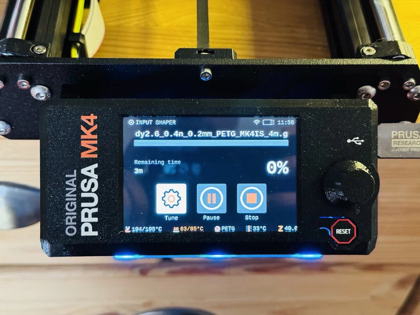 Prusa MK4/XL Better LED Status Bar – Thanh dẫn sáng hiển thị LED - Image 4