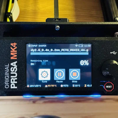 Prusa MK4/XL Better LED Status Bar – Thanh dẫn sáng hiển thị LED