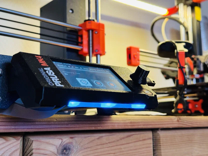 Prusa MK4/XL Better LED Status Bar – Thanh dẫn sáng hiển thị LED - Image 5