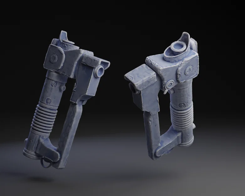 Mô hình Lightsaber kết hợp Blaster của Ezra Bridger cho in 3D - Image 1