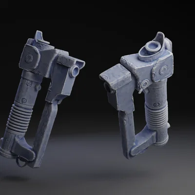 Mô hình Lightsaber kết hợp Blaster của Ezra Bridger cho in 3D