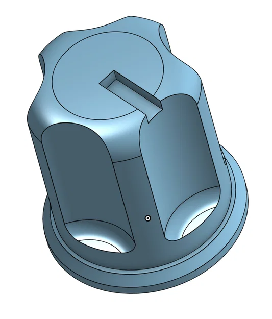 Núm Potentiometer 6.35mm cho Guitar Pedal (6.35mm Guitar Pedal Potentiometer Knob) - Image 2