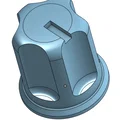 Núm Potentiometer 6.35mm cho Guitar Pedal (6.35mm Guitar Pedal Potentiometer Knob) - Thumbnail 2