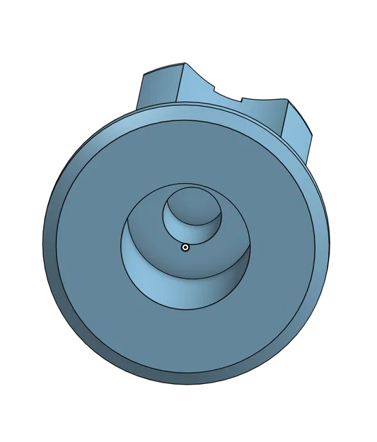 Núm Potentiometer 6.35mm cho Guitar Pedal (6.35mm Guitar Pedal Potentiometer Knob) - Image 3