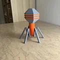 Mô hình Sinh học Virus Bacteriophage - Thumbnail 4