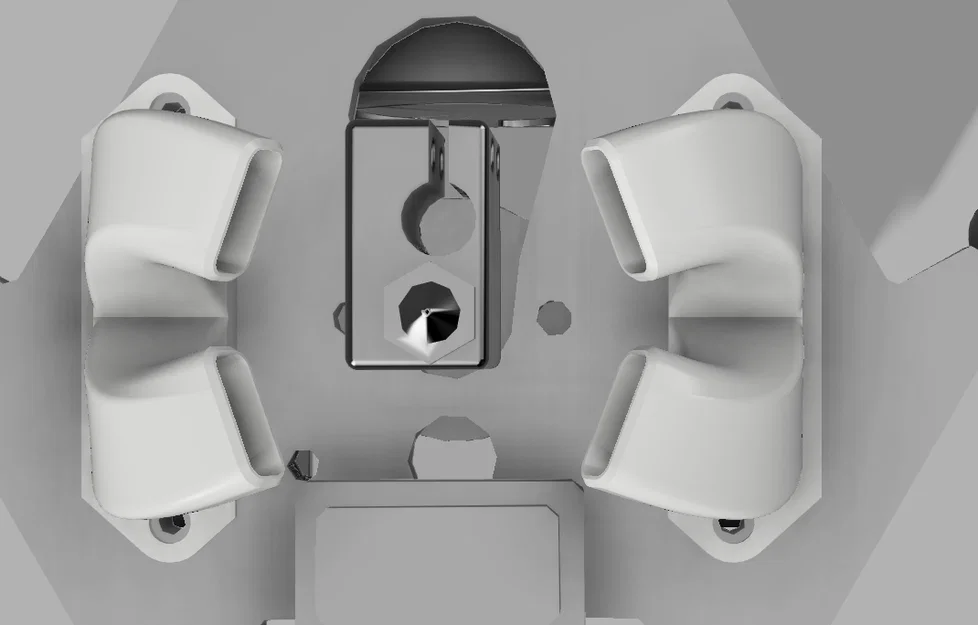 Ống dẫn gió kép cho FLSUN Super Racer (Double Fan Duct) - Image 3