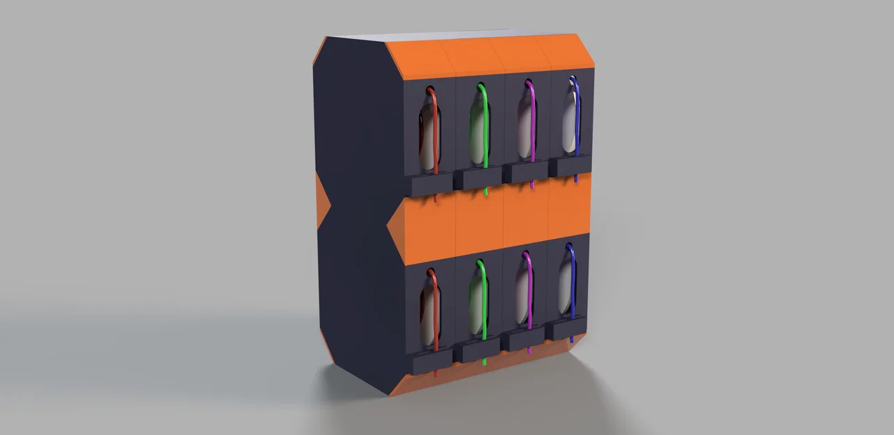 Giá đỡ cuộn dây Modular 2D xếp chồng siêu gọn - Image 10