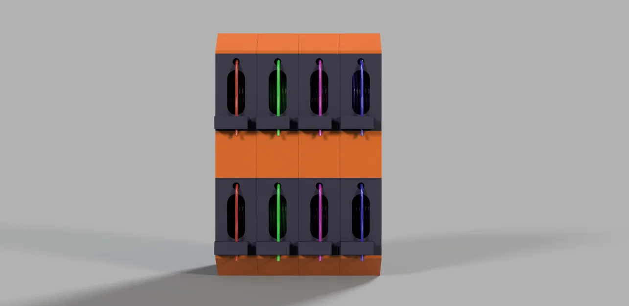 Giá đỡ cuộn dây Modular 2D xếp chồng siêu gọn - Image 11