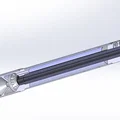 Bộ giảm thanh mô-đun 1/2 UNF 20 ren phải Compact - Thumbnail 1