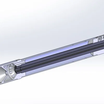 Bộ giảm thanh mô-đun 1/2 UNF 20 ren phải Compact