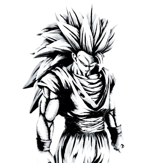 HueForge - Goku - Dragonball Z - Image 1