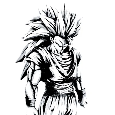 HueForge - Goku - Dragonball Z