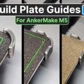Guide canh tấm PEI build plate bo góc/vuông cho AnkerMake M5 - Thumbnail 1