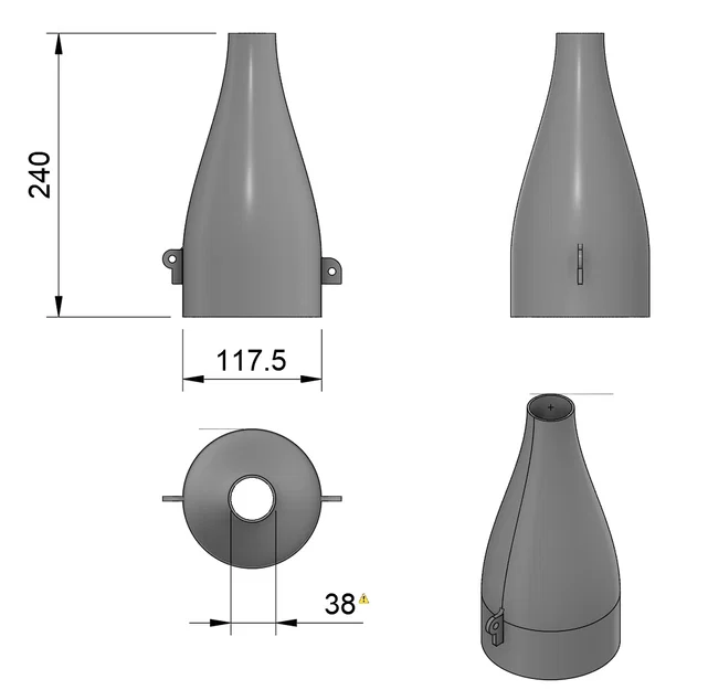 Đầu thổi thu gọn cho máy thổi lá Makita DUB184Z tiện lợi - Image 1