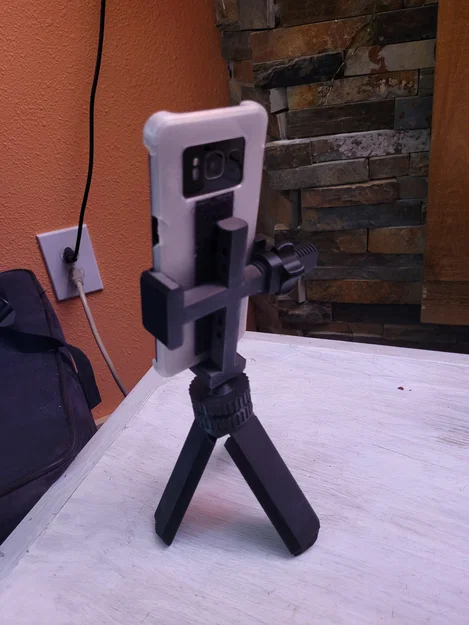 Giá đỡ điện thoại gắn tripod có thể điều chỉnh - Image 9