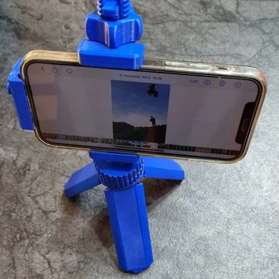 Giá đỡ điện thoại đa năng cho Tripod (hỗ trợ xoay ngang và dọc)