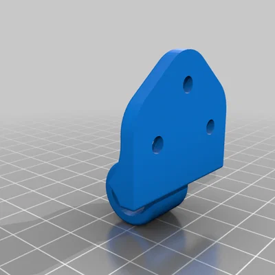 Bản lề nắp bồn cầu (WC hinge) - Linh kiện in 3D thay thế bền bỉ