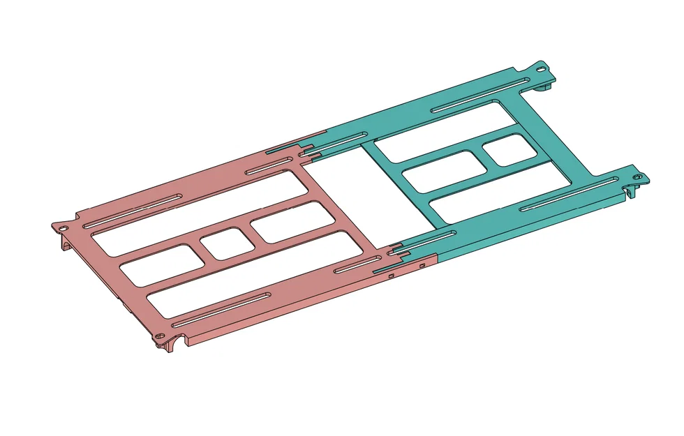 Tấm lắp quạt tùy chỉnh cho Louqe Ghost S1 - Giải pháp chống va chạm dây cáp - Image 1
