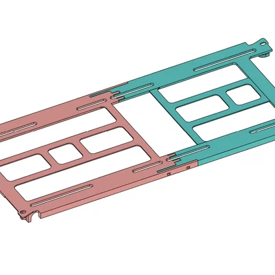 Tấm lắp quạt tùy chỉnh cho Louqe Ghost S1 - Giải pháp chống va chạm dây cáp