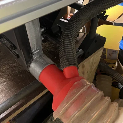 Ống nối hút bụi máy cưa bàn Evolution (Evolution Table Saw Dust Extractor Hose)