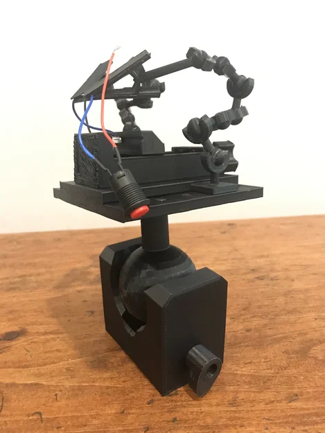Bàn Ball Vise Nam Châm Linh Hoạt (Adaptible magnetic ball vise table) - Image 2