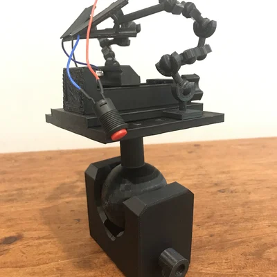 Bàn Ball Vise Nam Châm Linh Hoạt (Adaptible magnetic ball vise table)