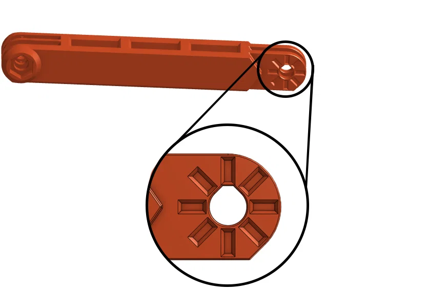 Tay arm detent chống xệ cho Modular Mounting System - Image 1