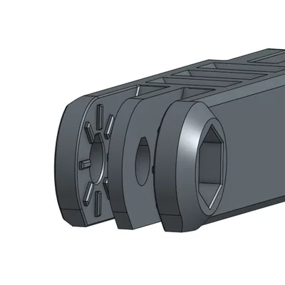 Tay arm detent chống xệ cho Modular Mounting System