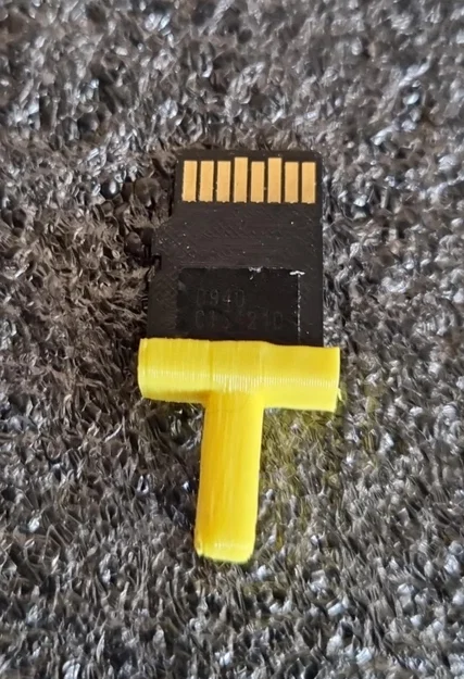 Hộp Micro SD dạng thẻ SD có nắp gắn LEGO (Micro SD Card Box LEGO SD Card holder) - Image 5