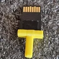 Hộp Micro SD dạng thẻ SD có nắp gắn LEGO (Micro SD Card Box LEGO SD Card holder) - Thumbnail 5