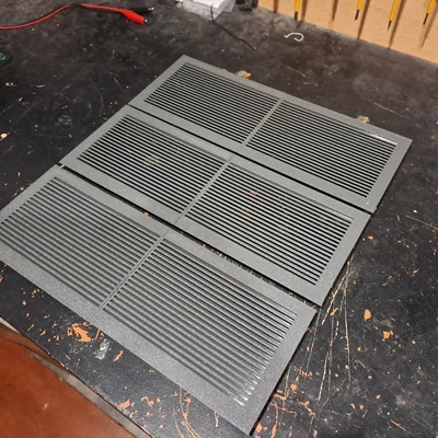 Cửa gió cửa (Door vent v2) 100x300mm