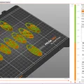 Bộ thẻ số phòng 74 - 100 dùng làm móc khóa in 3D tiện lợi - Thumbnail 2