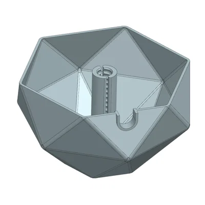 Nắp Che Đèn Trần Low Poly